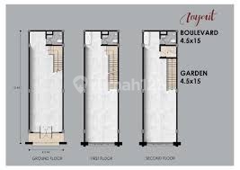 For Sale Osaka Shop House Pik2 Size 4.5x15 3 Floors