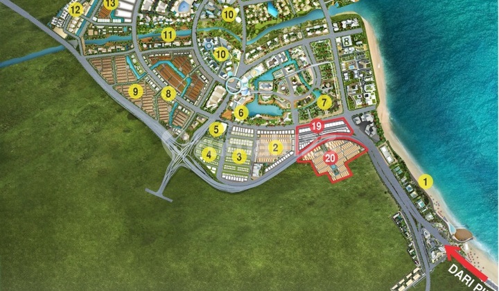 Dijual Kavling Thamrin Center Pik2 Uk 15x30 Posisi Badan