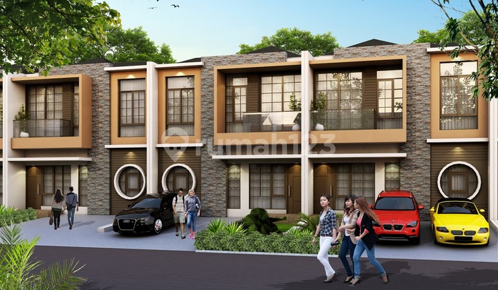 Dijual Rumah Cluster Miami Uk 6x10 Posisi Badan 3 Lantai Pik2 2