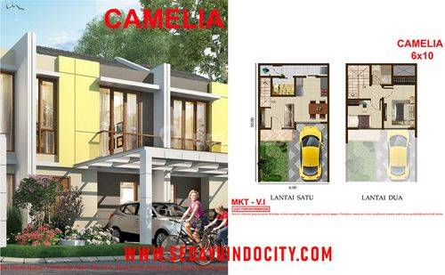 Dijual Rumah Cluster Scarlet Type Camelia Posisi Badan Pik2 1