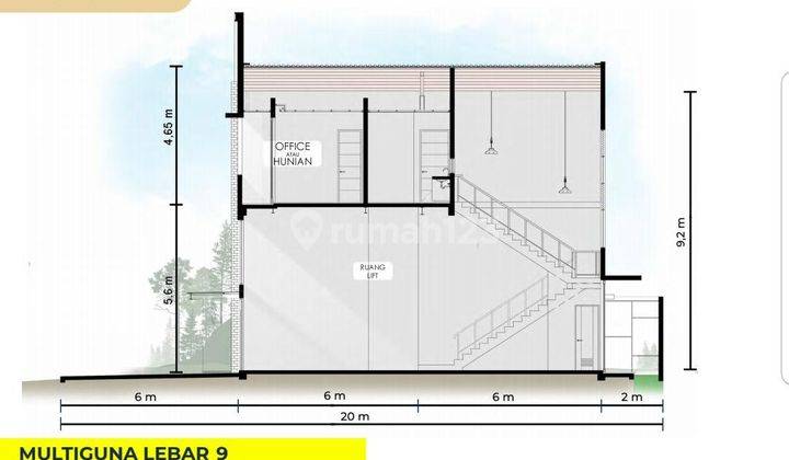 Dijual Gudang Bizpark Multiguna 9x20 Pik2 2