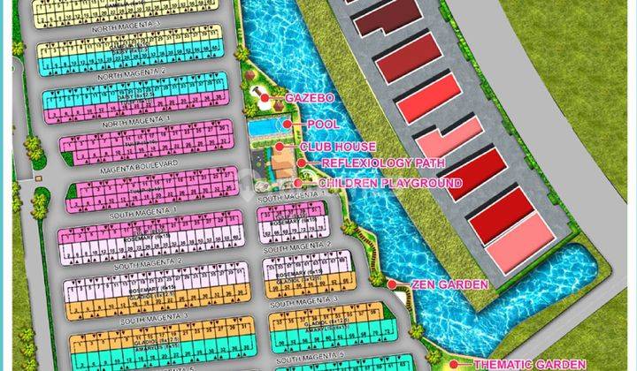 Dijual Rumah Cluster South Magenta Type Amarylis Pik2 2