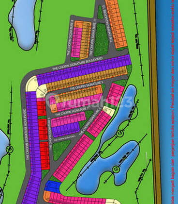 Rumah Cluster The Chopin Signature Uk 8x25 Posisi Badan 