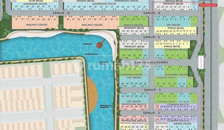 Dijual Rumah Cluster Villa Pasir Putih 5 Uk 6x15  2