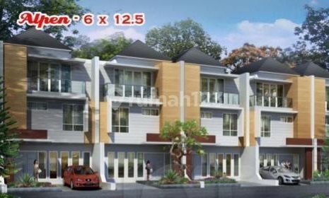 Dijual Rumah Cluster Piano Uk 6x12,5 3 Lantai di Golf Island 2
