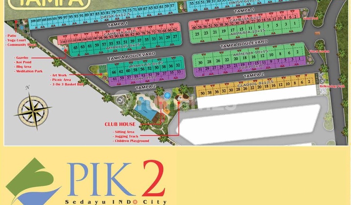 Dijual Rumah Cluster Tampa Uk 6x10 Badan di Pik2 2