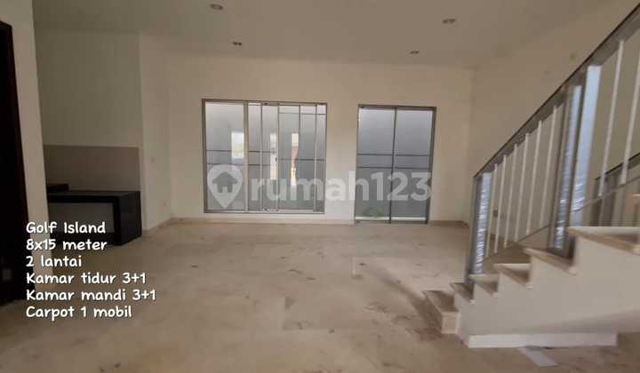 Dijual cepat Rumah 8x15 Golf Island PIK dijamin termurah 2
