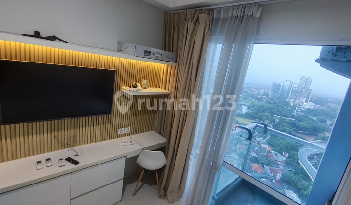 Sewa Apartemen Puri Mansion Studio 21 m2 Furnish Interior Cantik 2