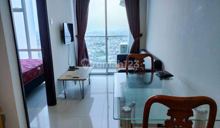 Sewa Apartemen Puri Mansion 1 Kamar Tidur Furnish View Bagus  2