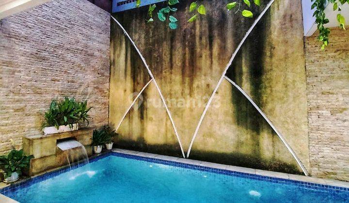 Rumah Mewah Dan Cantik Siap Huni Ada Pool Nya Komplek Maleo Bintaro Sektor 9 Tangerang Selatan  1