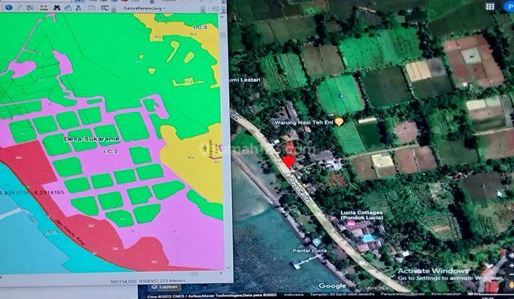 Tanah Darat Nempel Jl Raya Anyer Tempat Port Kapal Pesiar Pandegelang Banten 1