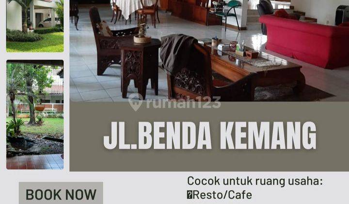 Rumah Hitung Tanah Lt 985 M2 Cocok Buat Usaha Jl Benda Kemang Jaksel 1