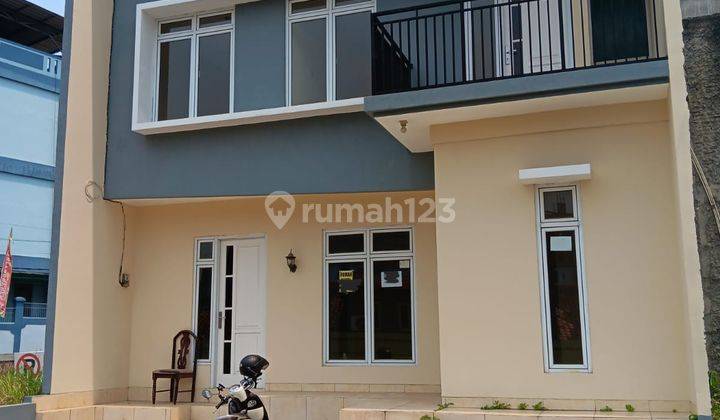 Rumah Baru Hoek Dlm Cluster Pocis Pamulang Barat Tangerang Sel  1