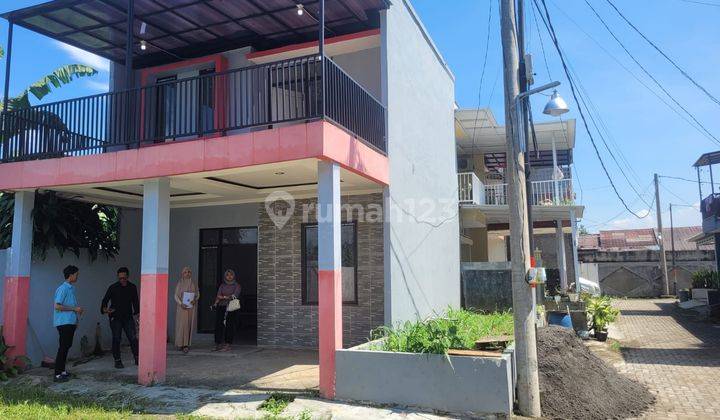 Jual Rumah Baru Dlm Cluster 2 Lantai Hoek Sukahati Cibinong Bogor 1