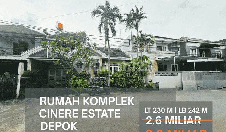 ( di Jual Cepat Turun Harga Rumah Dalam Komplek Cinere Estate ) Cinere Depok Jawa Barat
