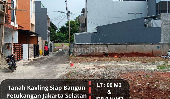 Di Jual Cepat Tanah Kavling Siap Bangun Termurah Dlm Komplek Pesanggrahan Jakarta Selatan 1