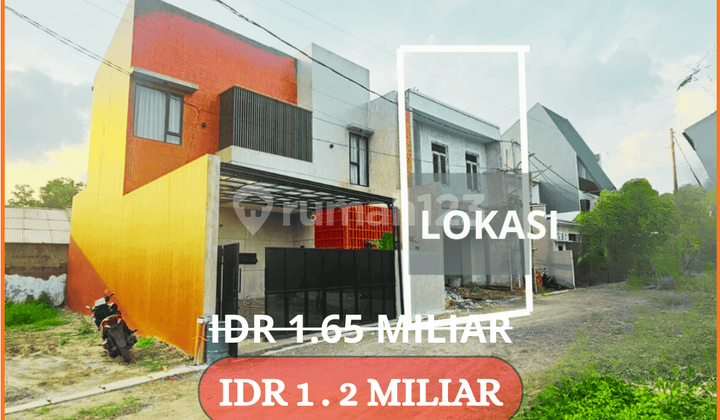 For Quick Sale, Price Reduced 70% Progress New House in Pesanggrahan Cluster, South Jakarta