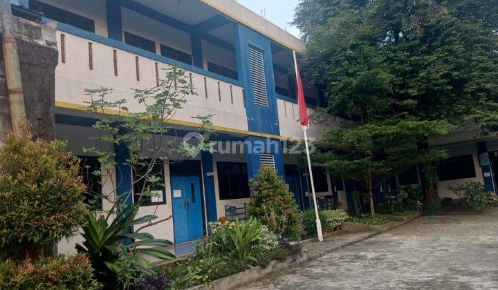 Di Jual  Bangunan Sekolah Hitung Tanah Lt 1,2 Ha di Pamulang, Tangerang Selatan 1