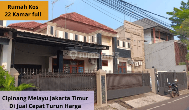 Rumah Kos di Jual Murah Turun Harga di Bawah Njop Kampung Melayu Jakarta Timur 1