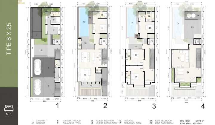 Dijual Patra Jasa Residence 4 Lantai Kuningan, Jakarta Selatan 2