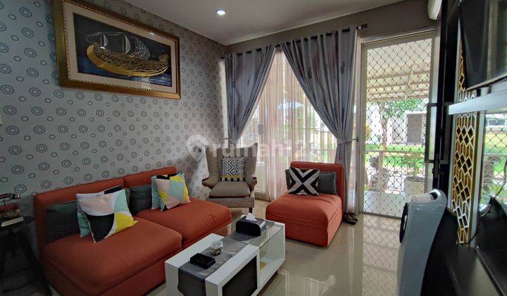 Rumah full furnished Ivy Park Depan Danau Bsb Dekat Mall & Unika 2