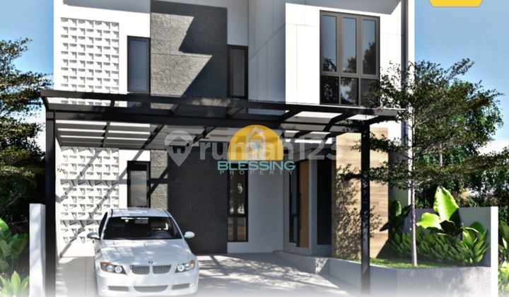 Rumah Luas Bagus dan Siap Huni di Candi Golf Cluster Rivera 1