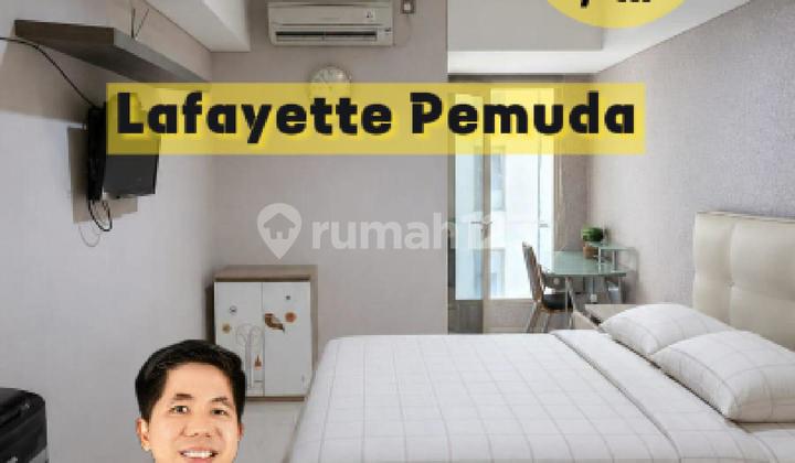 Apartemen Studio Furnished Siap Huni di Lafayette Pemuda Semarang 1