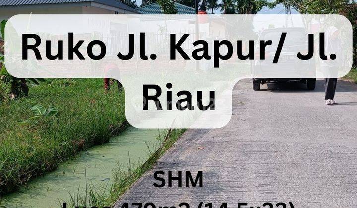 Tanah di Jl. Kapur/jl. Riau, Pekanbaru 1