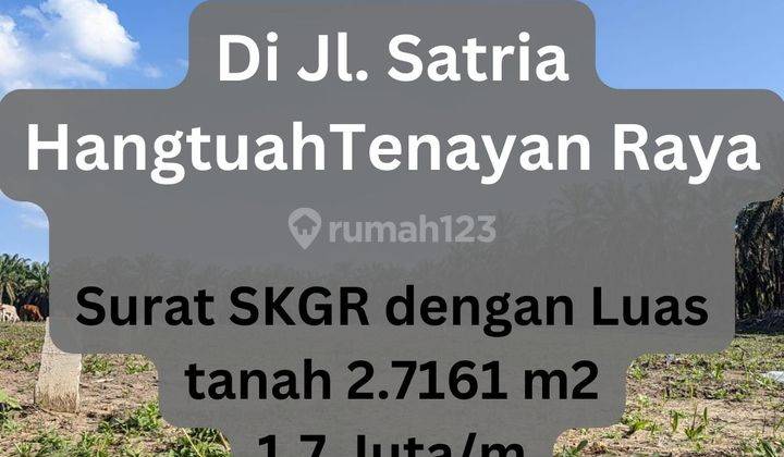 Tanah Jl. Satria Hangtuah 1