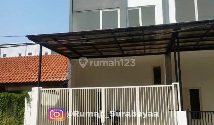 Rumah Baru 2 Lantai di Rungkut Asri Surabaya 1