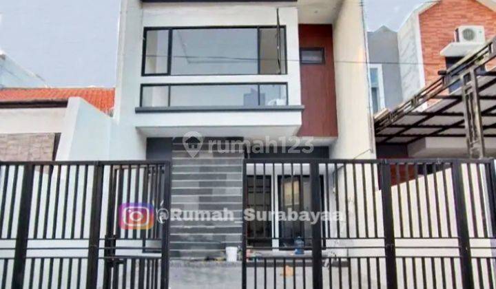 Rumah Baru 2 Lantai Di Sekitar Manyar Klampis Surabaya 1