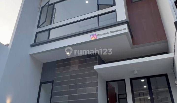 Rumah Baru 2 Lantai Di Sekitar Manyar Klampis Surabaya 2