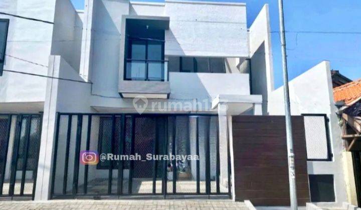 Rumah Baru 2 Lantai di Gayung Kebonsari Surabaya  1