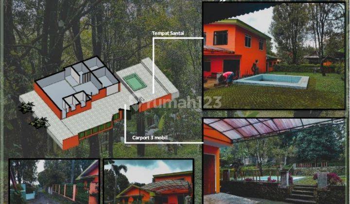 Rumah Villa Dan Kebun Besar Raya Trawas Mojokerto  2