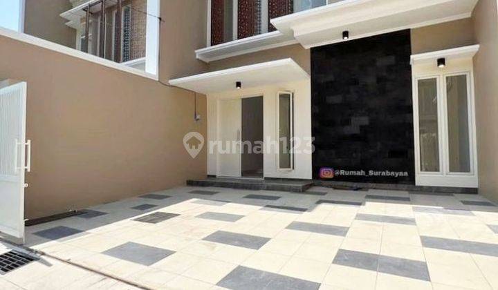 Rumah Baru 2 Lantai di Manyar Surabaya  2