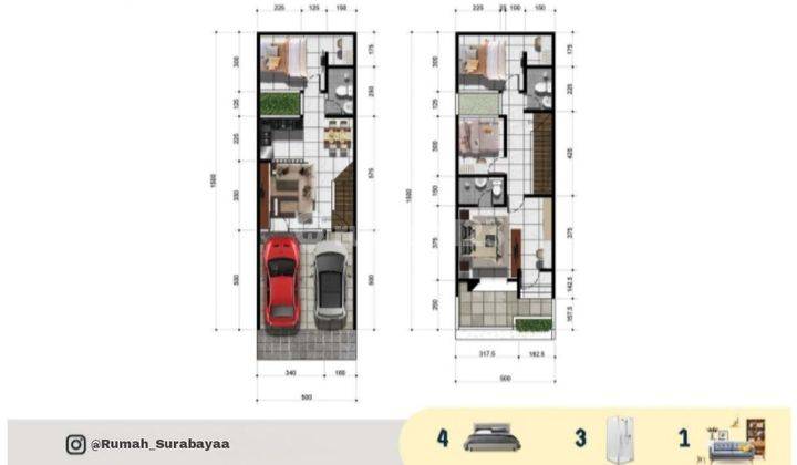 Rumah Baru 2 Lantai di Sidosermo Margorejo Surabaya  2