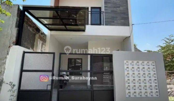 Rumah Baru 2 Lantai di Rungkut Surabaya  1