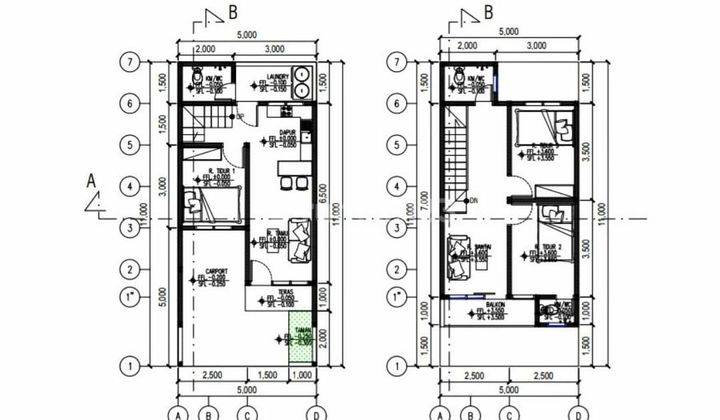 Rumah Baru 2 Lantai di Rungkut Surabaya  2