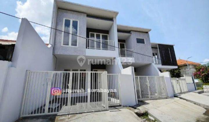 Rumah Baru 2 Lantai di Jemur Andayani Jemursari Surabaya 1