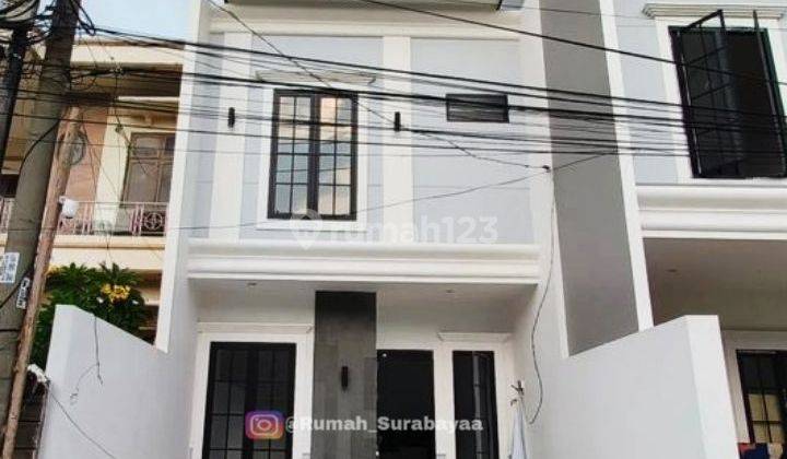 Rumah Baru 2 Lantai di Manyar Surabaya  2