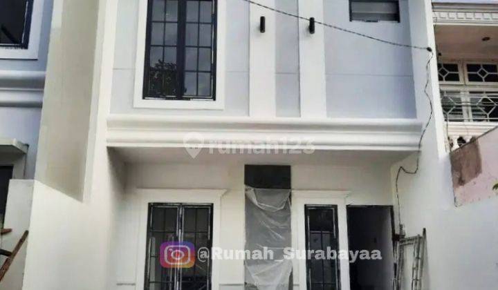 Rumah Baru 2 Lantai di Manyar Surabaya  1