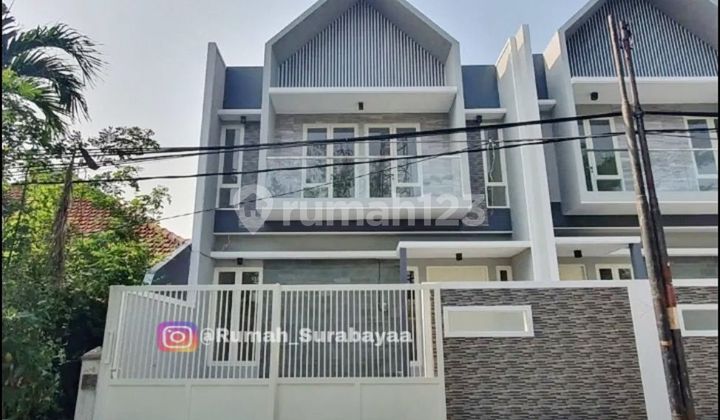 Rumah Baru 2 Lantai di Manyar Surabaya 