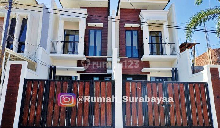 Rumah Baru 2 Lantai Ketintang Surabaya  1