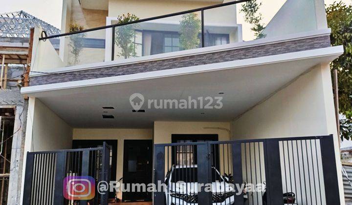 Rumah Baru 2 Lantai di Kendangsari Tenggilis Surabaya  1