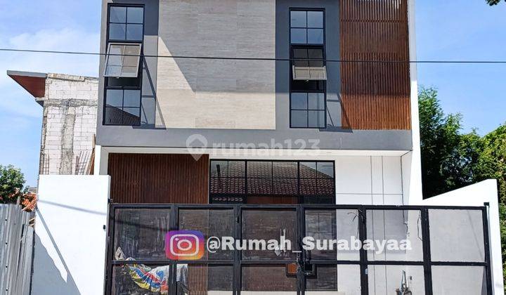 Rumah Baru 2 Lantai di Sutorejo Mulyosari Surabaya 1