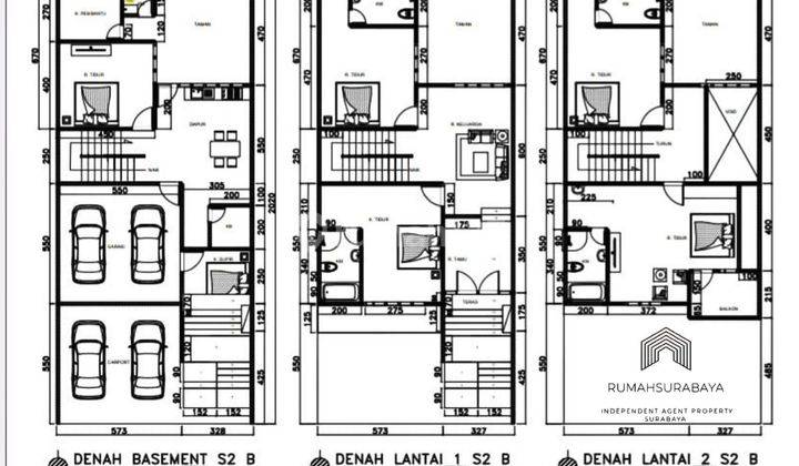 Rumah Baru 3 Lantai Di Wiyung Surabaya 2