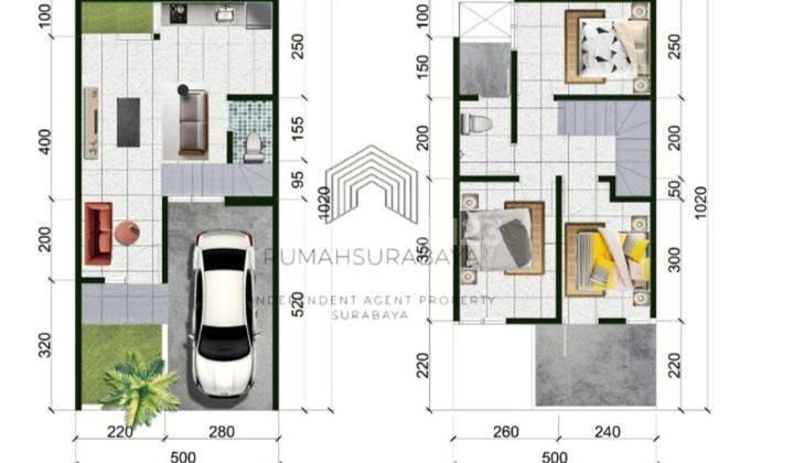 Rumah Baru Di Tenggilis Mejoyo Surabaya  2