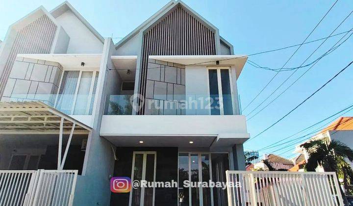 Rumah Baru 2 Lantai di Manyar Surabaya 1