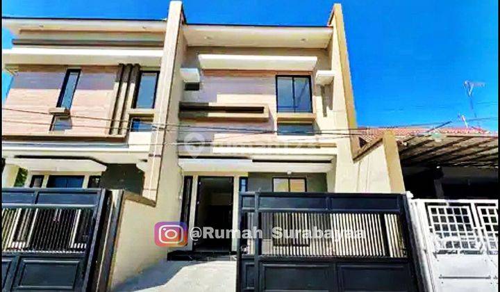 Rumah Baru 2 Lantai Di Sutorejo Prima Mulyosari Surabaya 1