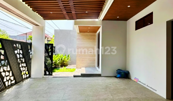 Rumah Private Pool Di Kedung Baruk Rungkut Surabaya 2